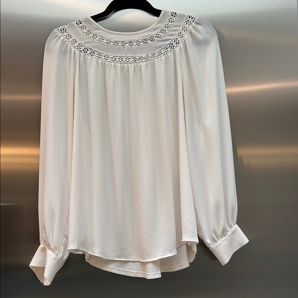 Elegant White Women's Top